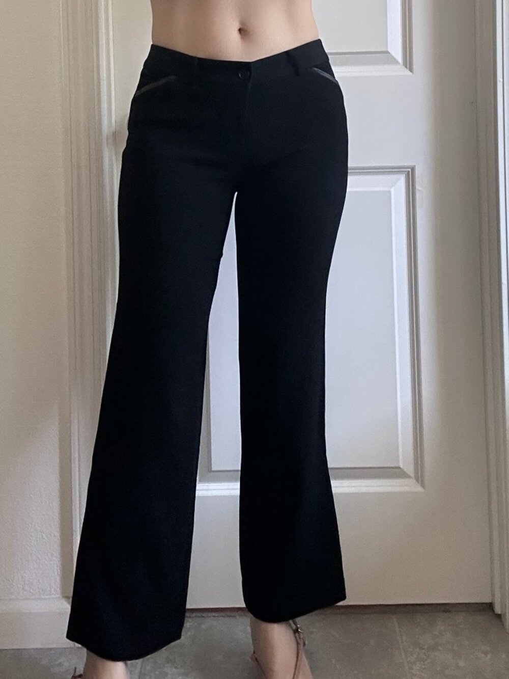 Ralph Lauren Flare Wool Black Women's Dress Pants size 2